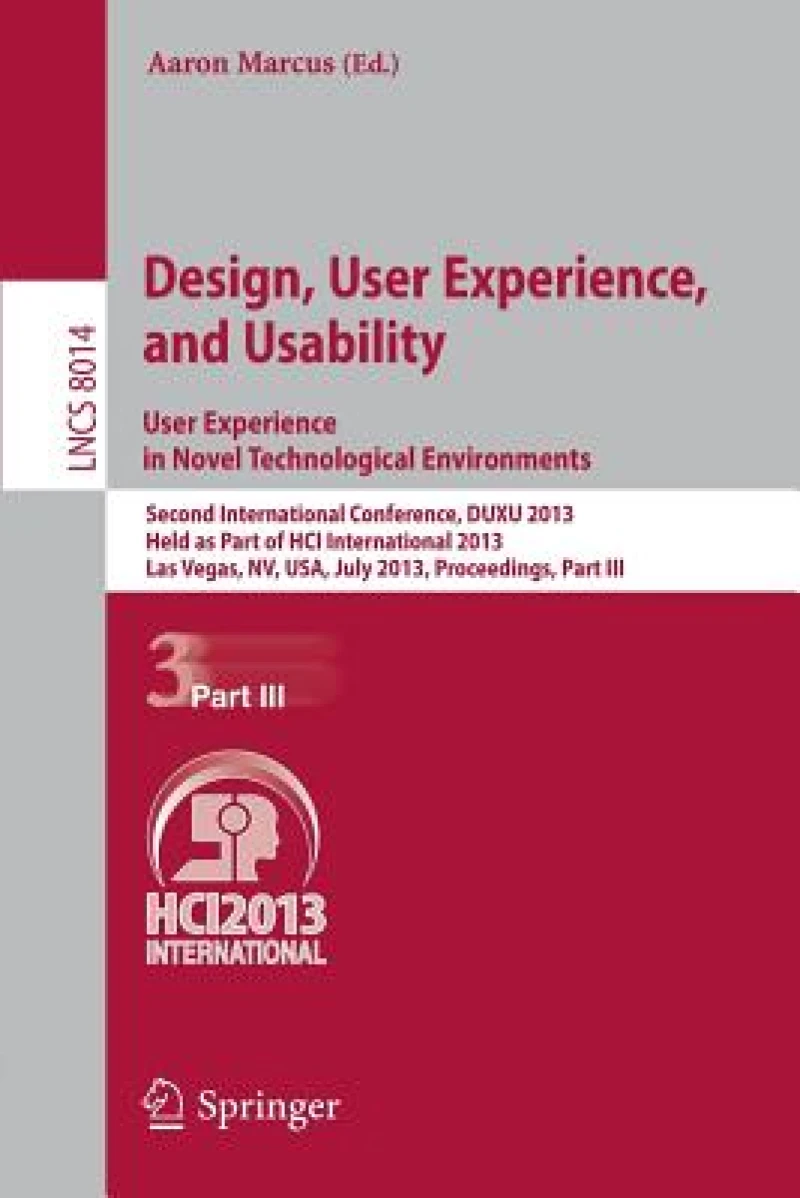 Design, User Experience, and Usability