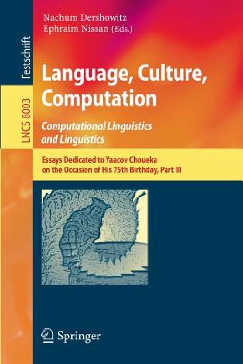Language, Culture, Computation