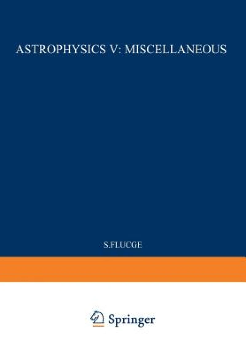 Astrophysics V