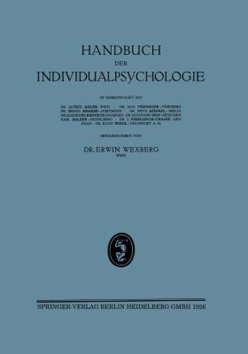 Handbuch der Individualpsychologie