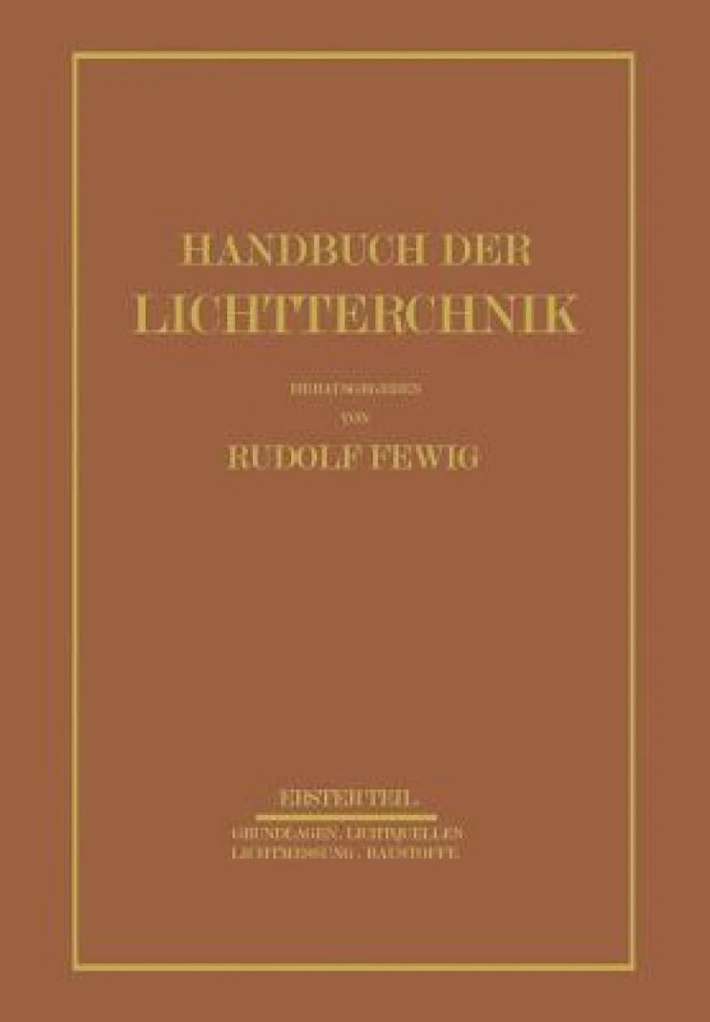 Handbuch der Lichttechnik