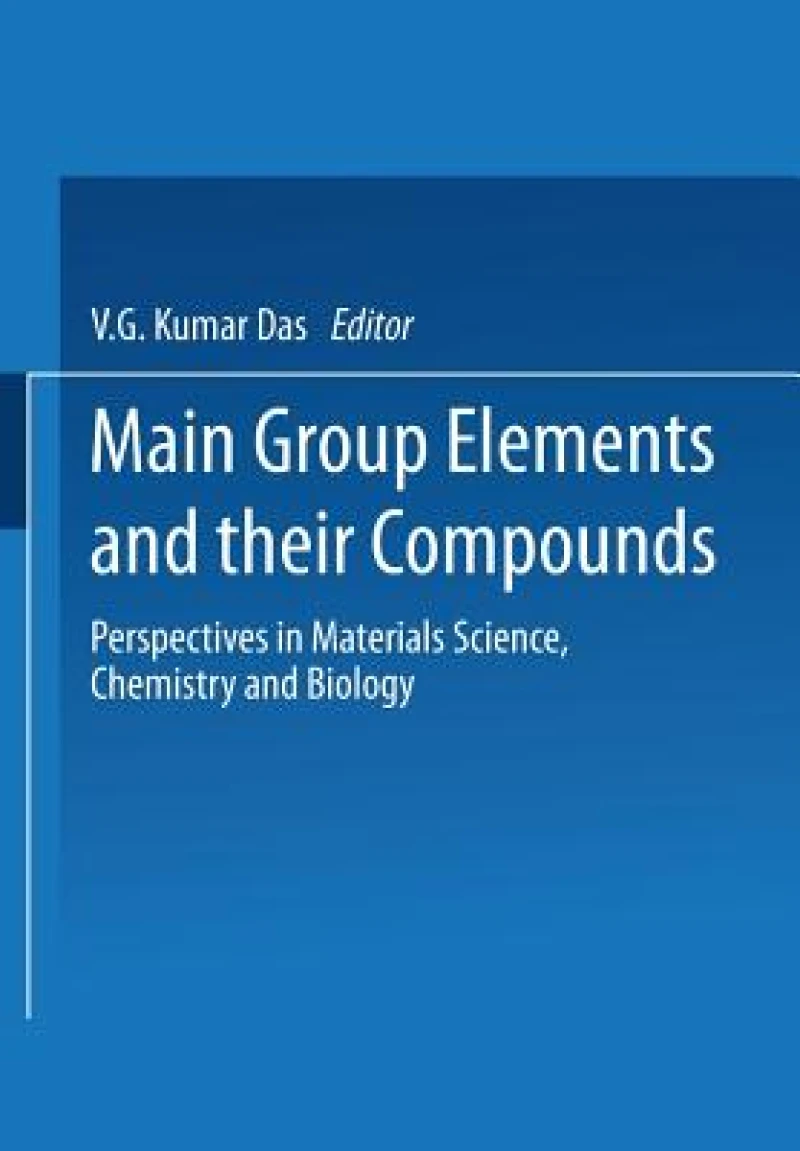 Main Group Elements and their Compounds