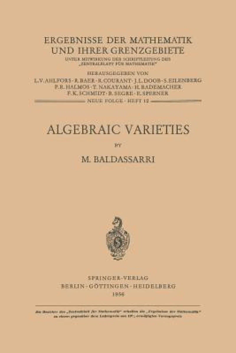 Algebraic Varieties