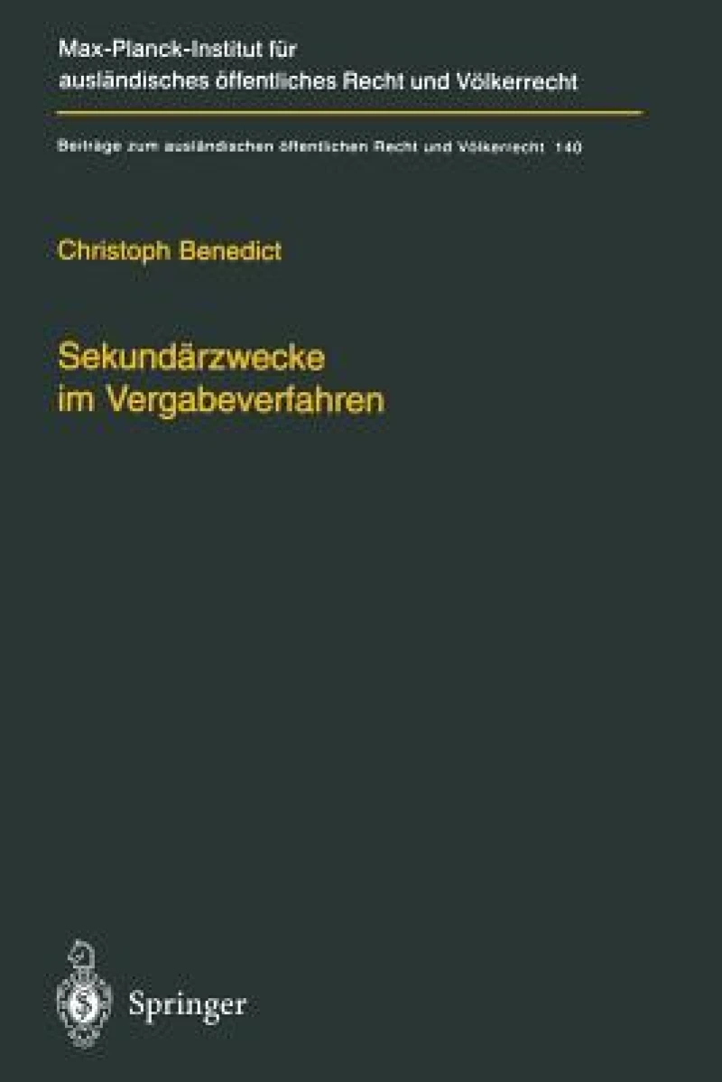 Sekundärzwecke im Vergabeverfahren