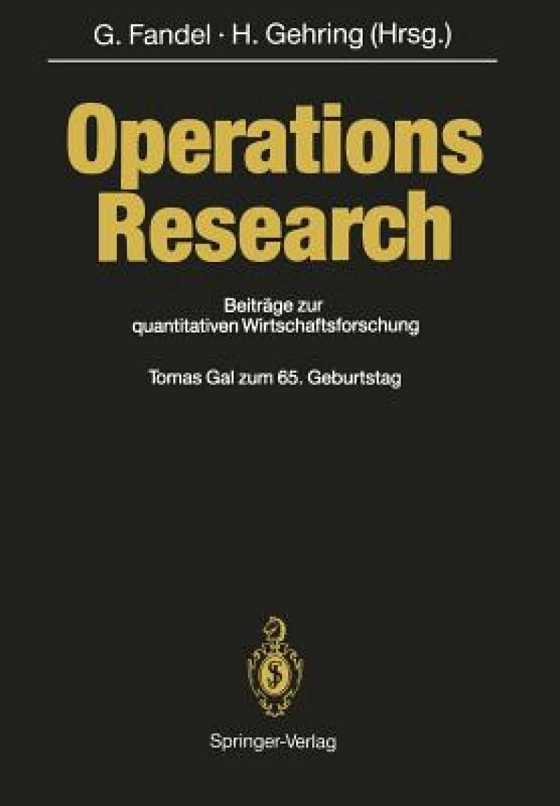Operations Research