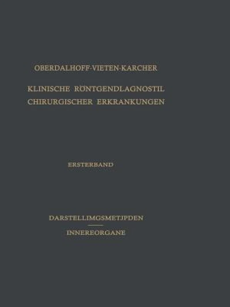 Klinische Rontgendiagnostik Chirurgischer Erkrankungen