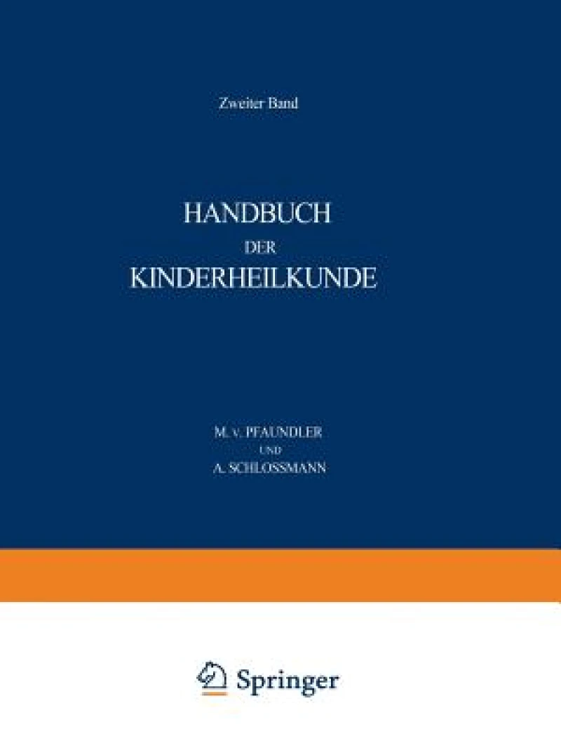 Handbuch der Kinderheilkunde