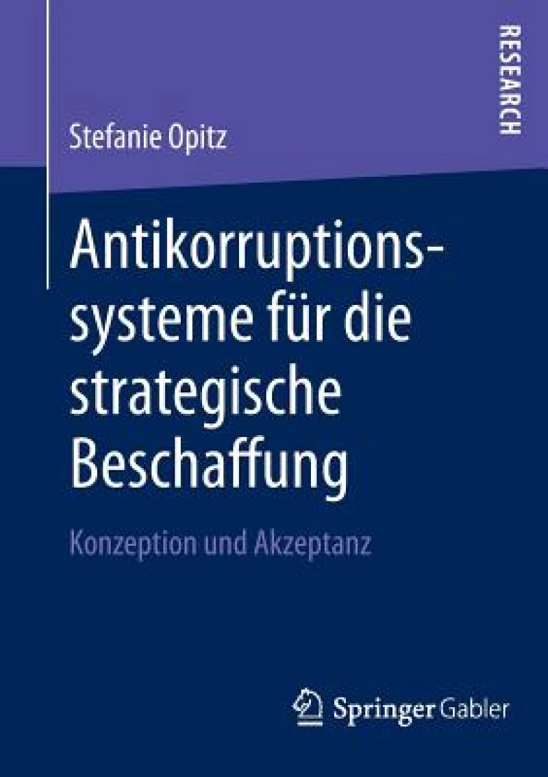 Antikorruptionssysteme fur die strategische Beschaffung
