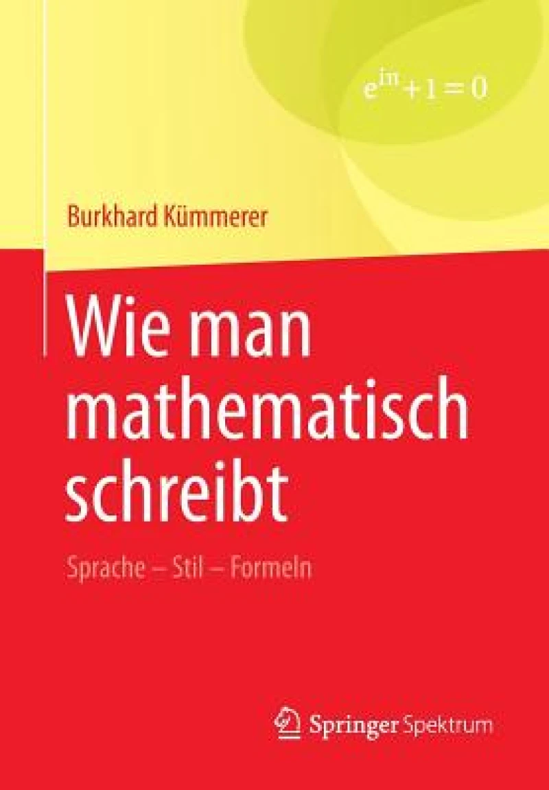Wie man mathematisch schreibt