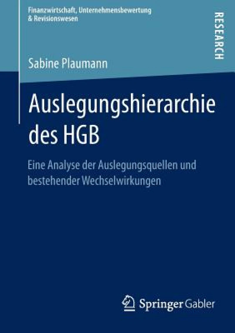 Auslegungshierarchie des HGB