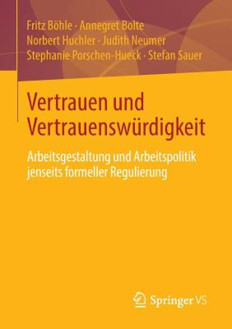 Vertrauen und Vertrauenswurdigkeit