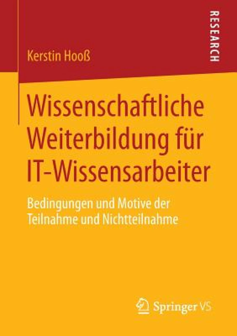 Wissenschaftliche Weiterbildung fur IT-Wissensarbeiter