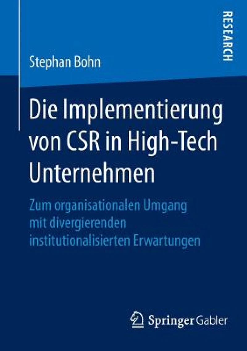 Die Implementierung von CSR in High-Tech Unternehmen