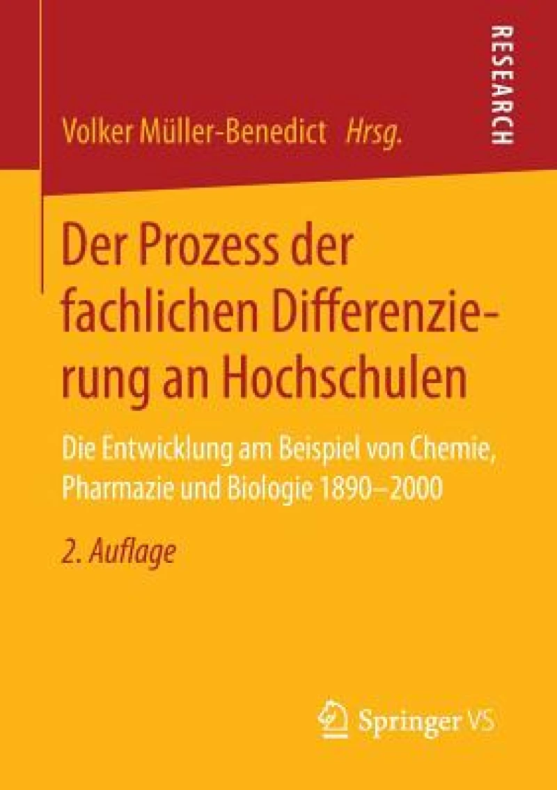 Der Prozess der fachlichen Differenzierung an Hochschulen