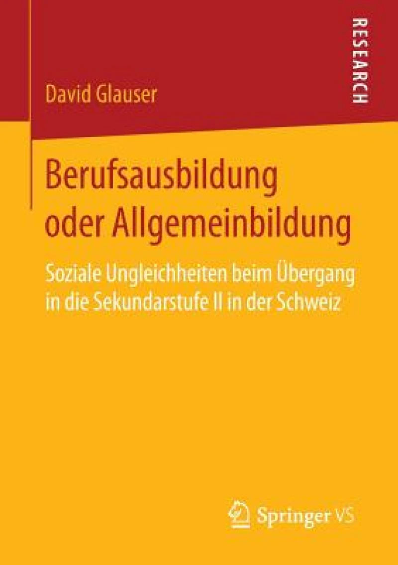 Berufsausbildung oder Allgemeinbildung