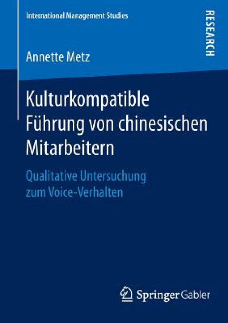 Kulturkompatible Führung von chinesischen Mitarbeitern