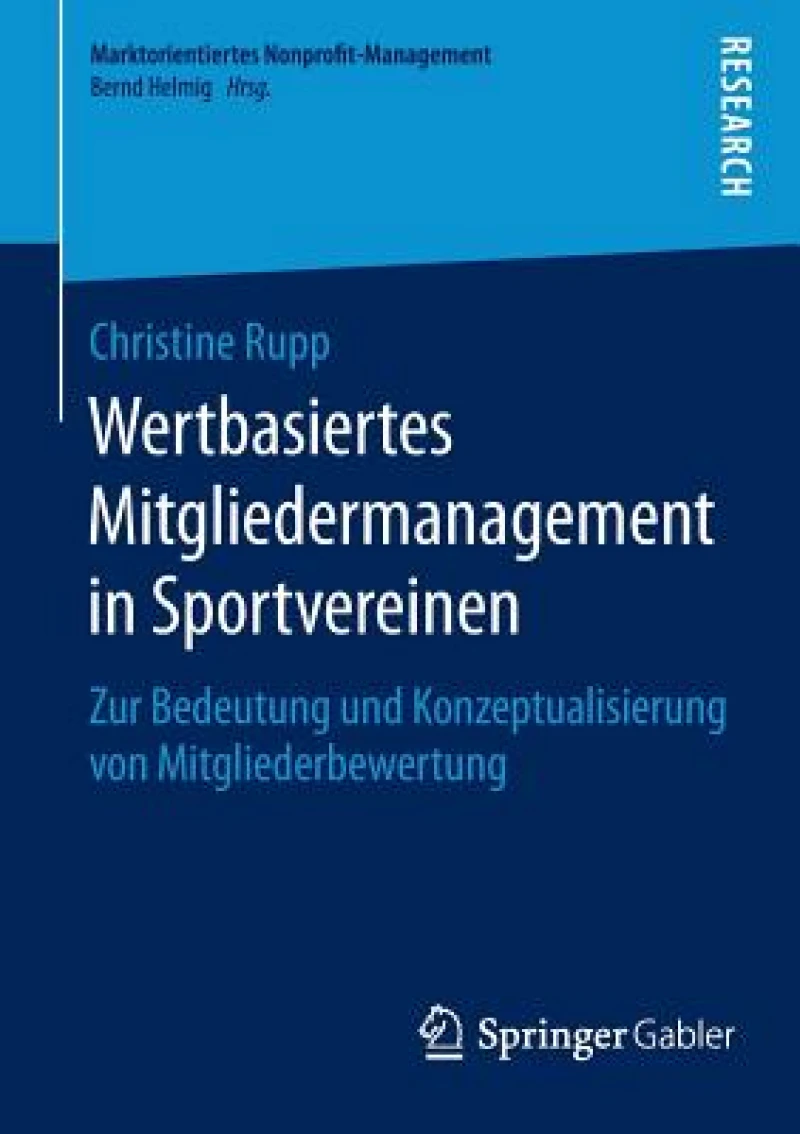 Wertbasiertes Mitgliedermanagement in Sportvereinen