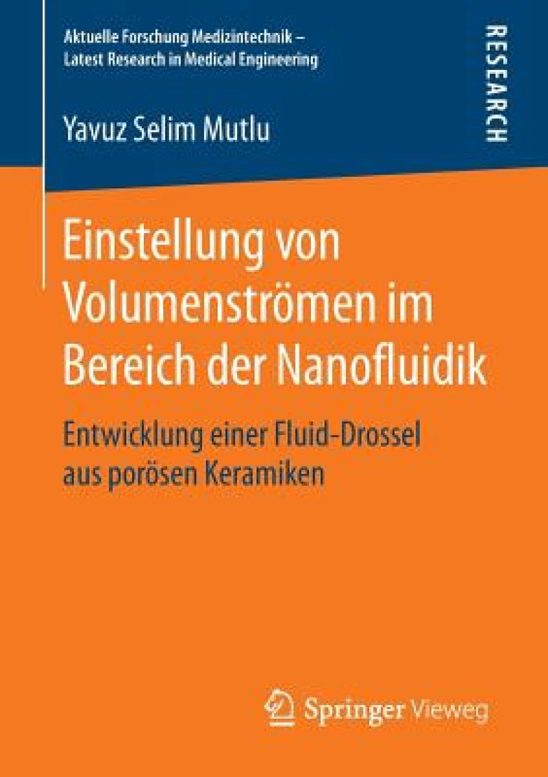 Einstellung von Volumenstromen im Bereich der Nanofluidik