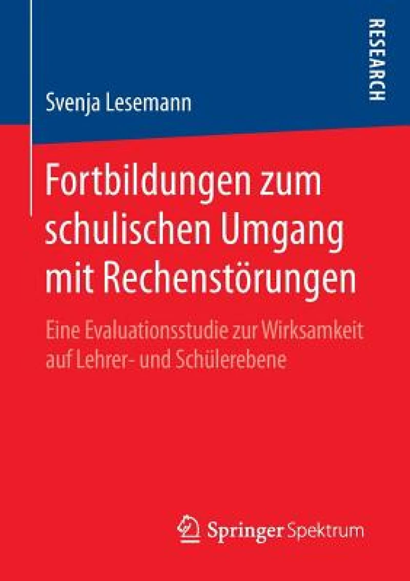 Fortbildungen zum schulischen Umgang mit Rechenstörungen