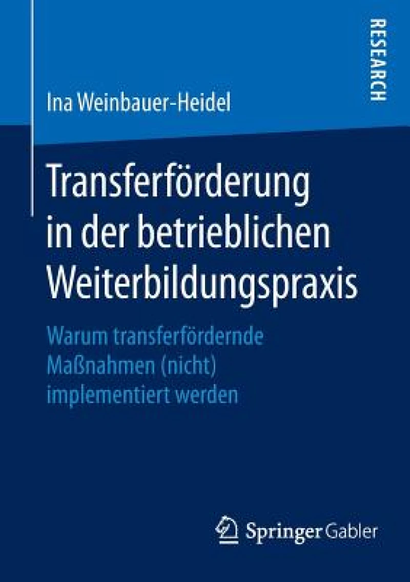 Transferforderung in der betrieblichen Weiterbildungspraxis