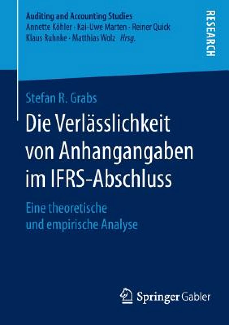 Die Verlasslichkeit von Anhangangaben im IFRS-Abschluss