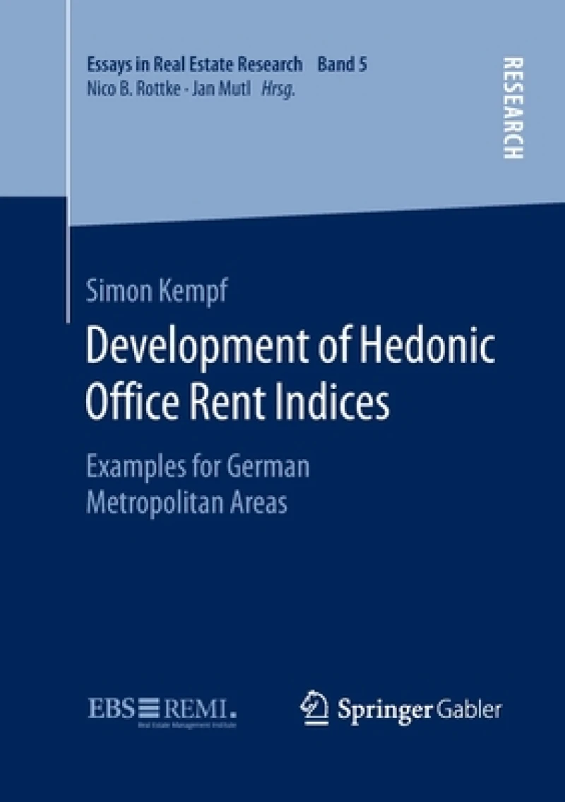 Development of Hedonic Of?ce Rent Indices