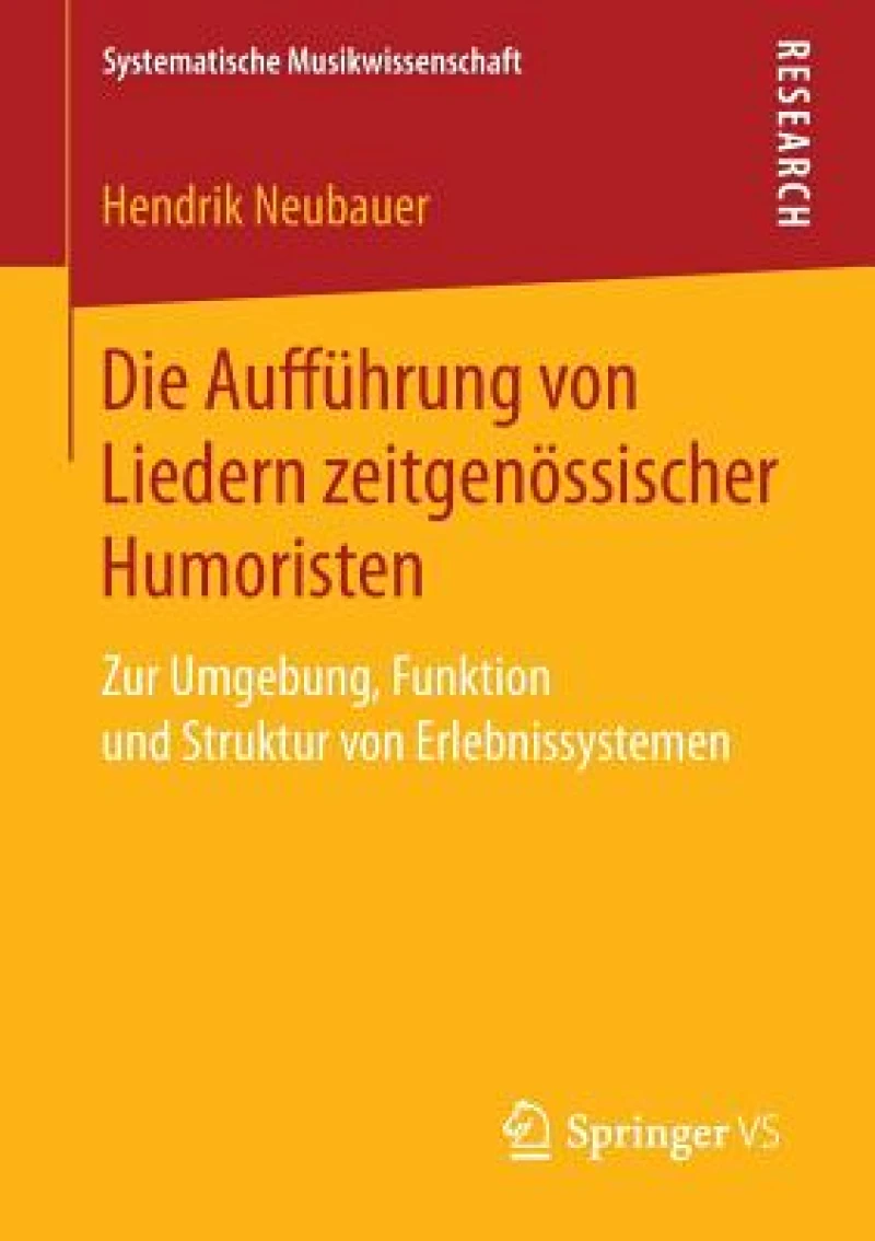 Die Auffuhrung von Liedern zeitgenossischer Humoristen