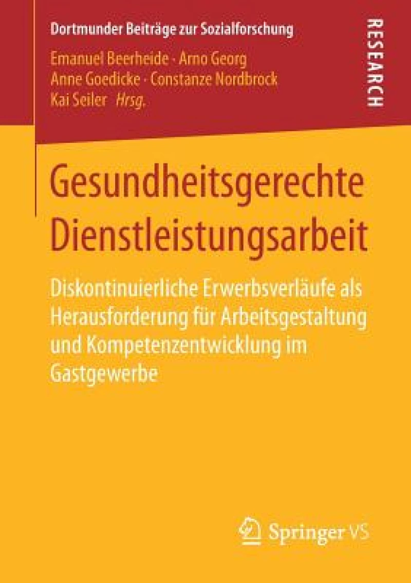 Gesundheitsgerechte Dienstleistungsarbeit