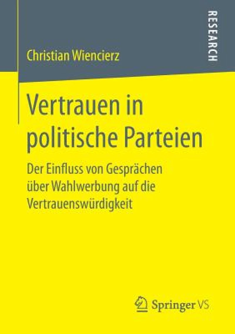 Vertrauen in politische Parteien