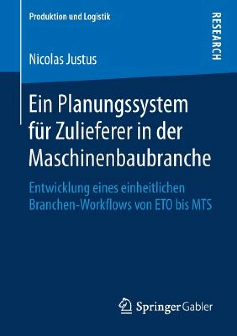 Ein Planungssystem für Zulieferer in der Maschinenbaubranche