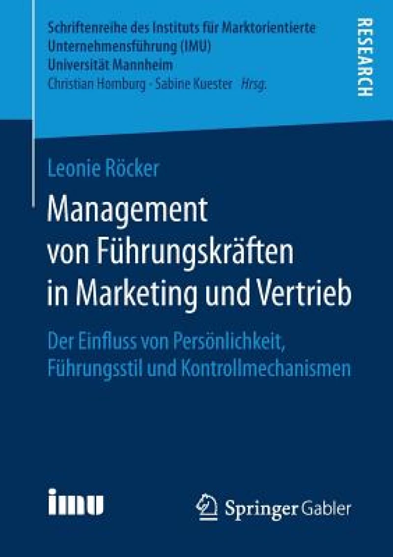 Management von Führungskräften in Marketing und Vertrieb