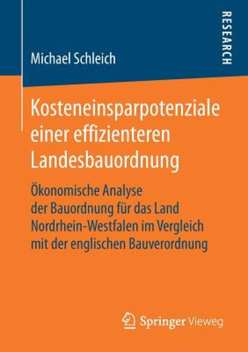 Kosteneinsparpotenziale einer effizienteren Landesbauordnung