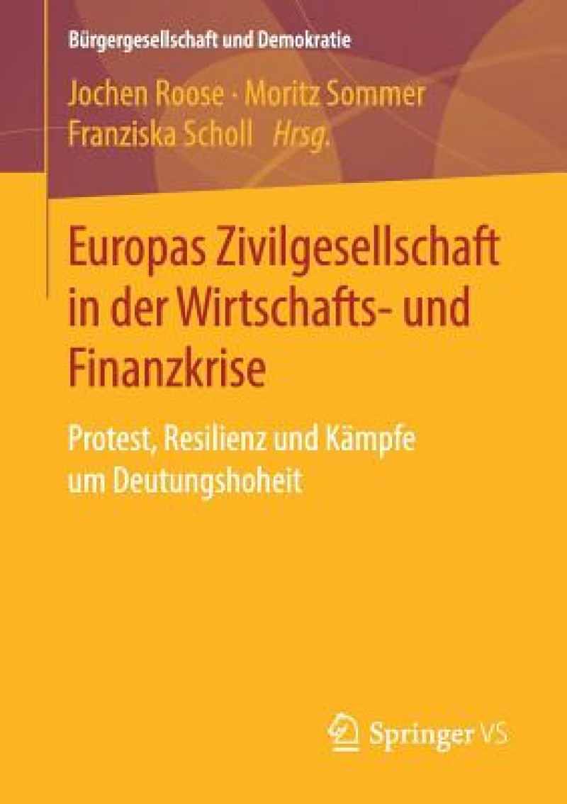 Europas Zivilgesellschaft in der Wirtschafts- und Finanzkrise
