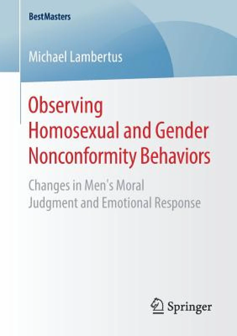 Observing Homosexual and Gender Nonconformity Behaviors