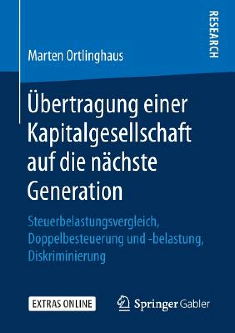 Ubertragung einer Kapitalgesellschaft auf die nachste Generation