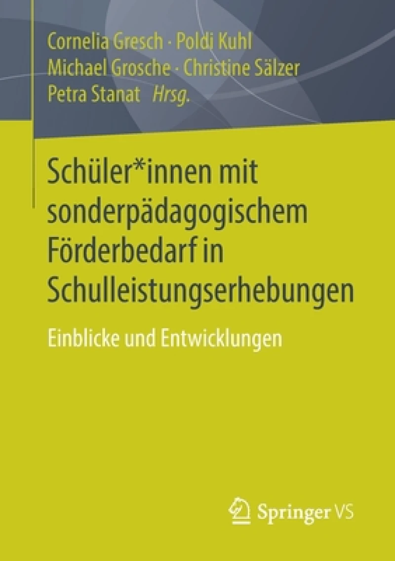 Schuler*innen mit sonderpadagogischem Forderbedarf in Schulleistungserhebungen