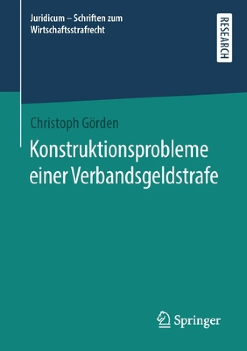 Konstruktionsprobleme einer Verbandsgeldstrafe