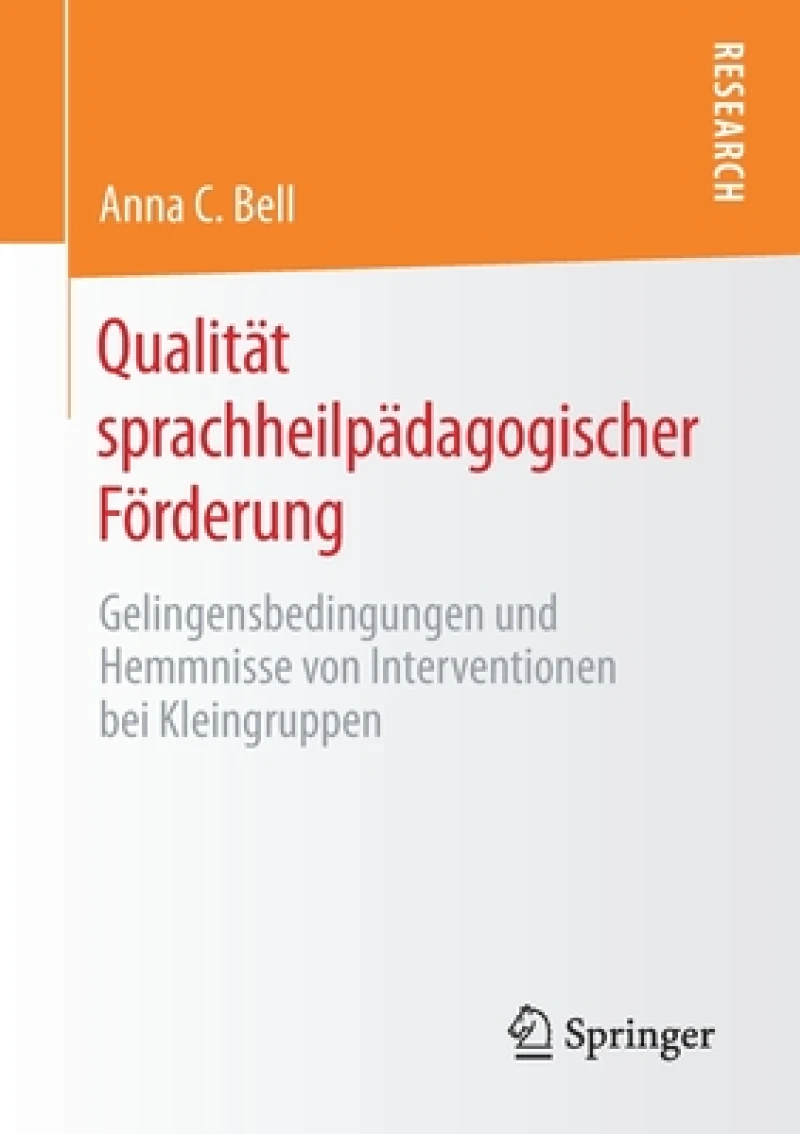 Qualität sprachheilpädagogischer Förderung