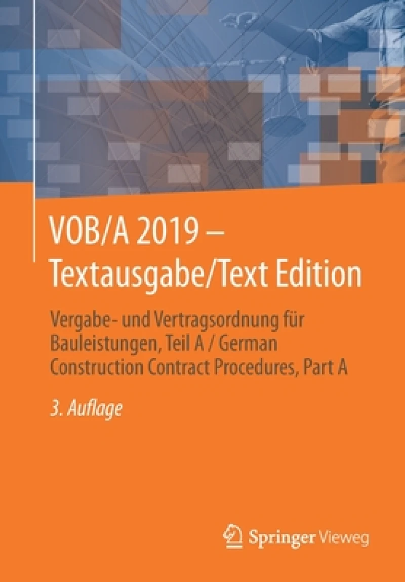 VOB/A 2019 - Textausgabe/Text Edition