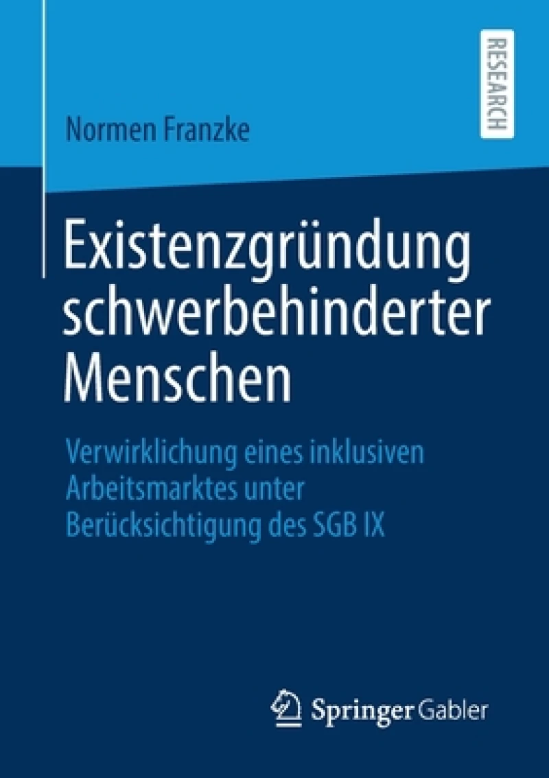 Existenzgrundung schwerbehinderter Menschen