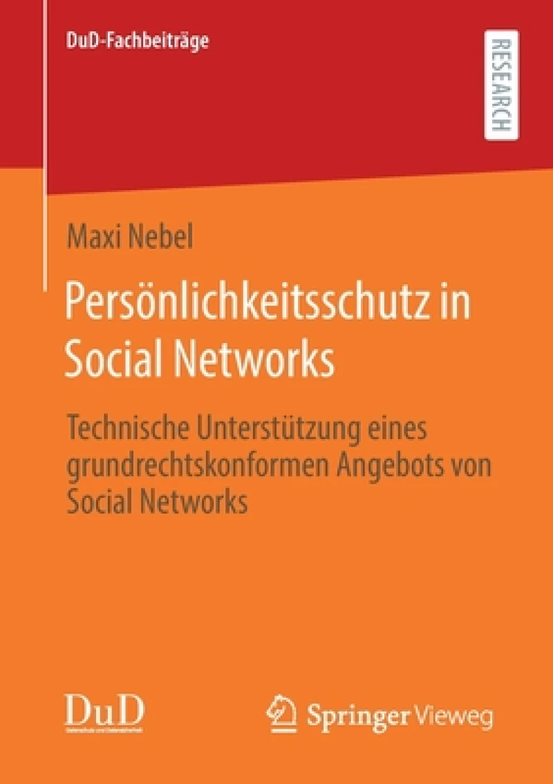 Personlichkeitsschutz in Social Networks