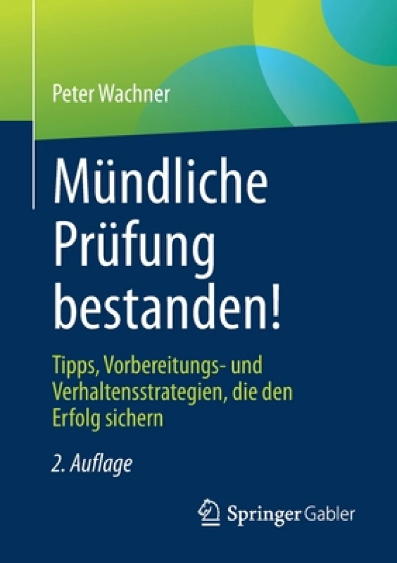Mündliche Prüfung bestanden!