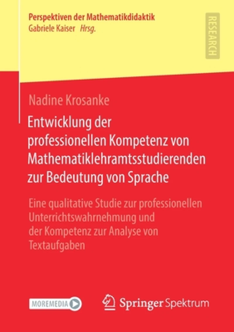 Entwicklung der professionellen Kompetenz von Mathematiklehramtsstudierenden zur Bedeutung von Sprache