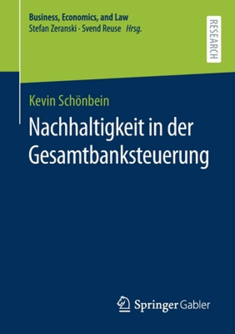 Nachhaltigkeit in der Gesamtbanksteuerung