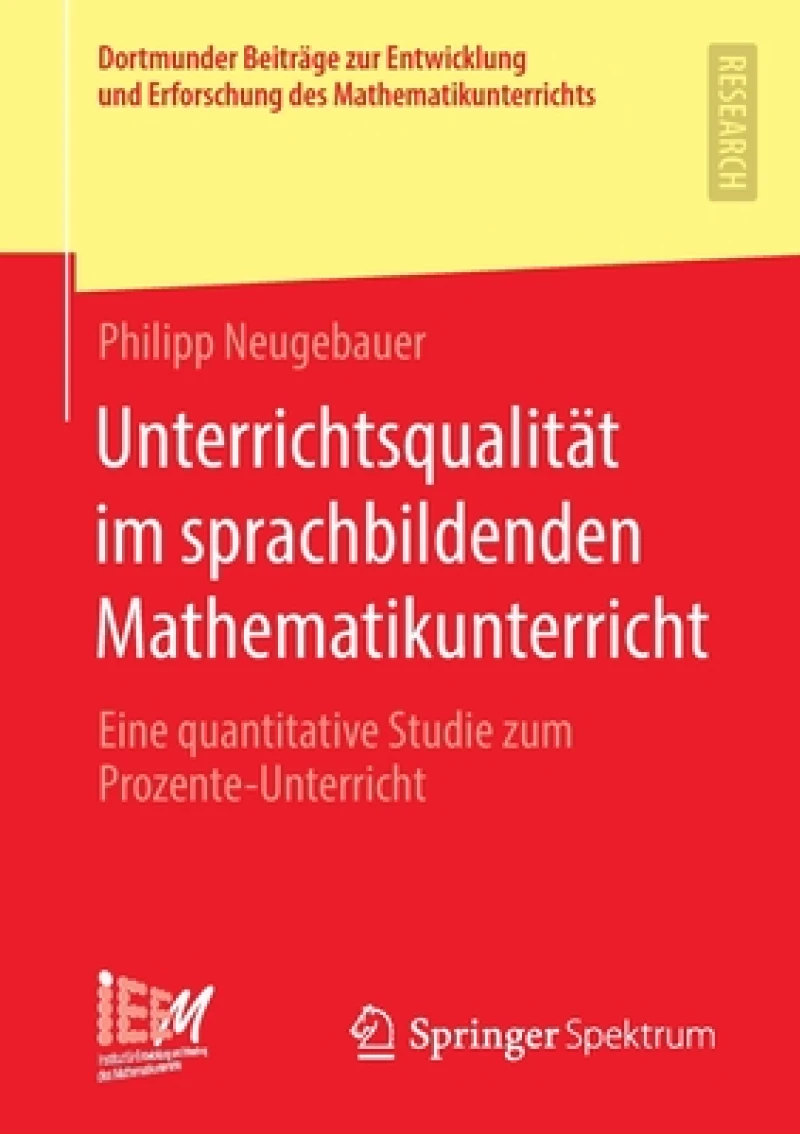 Unterrichtsqualität im sprachbildenden Mathematikunterricht