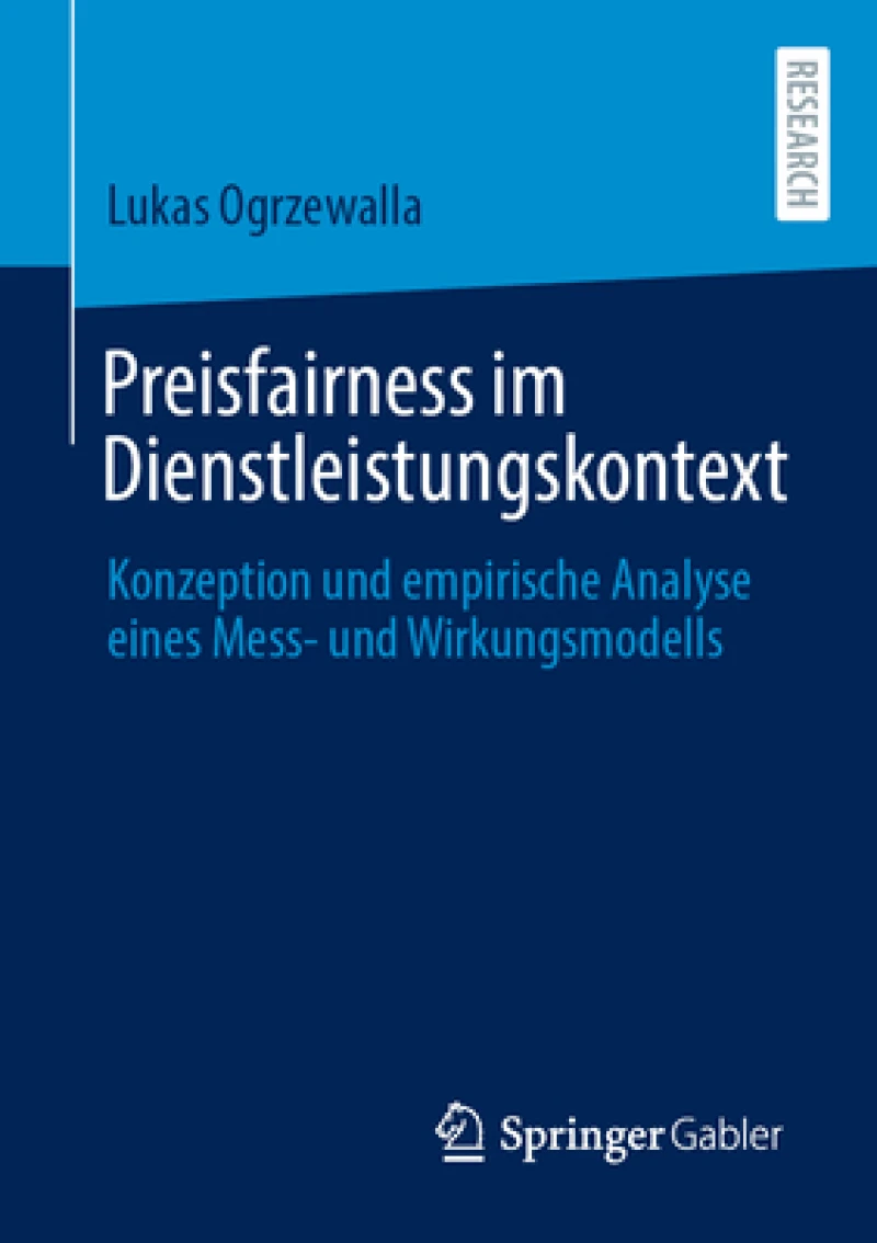 Preisfairness im Dienstleistungskontext