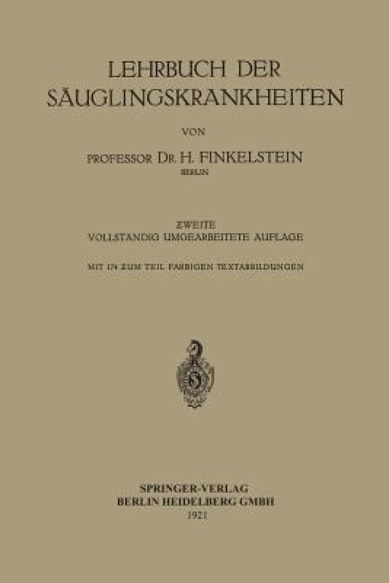 Lehrbuch der Sauglingskrankheiten