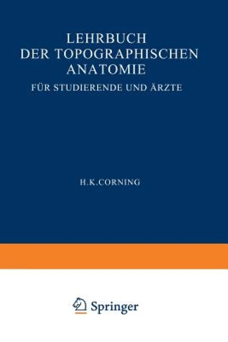 Lehrbuch der topographischen Anatomie fur Studierende und Arzte