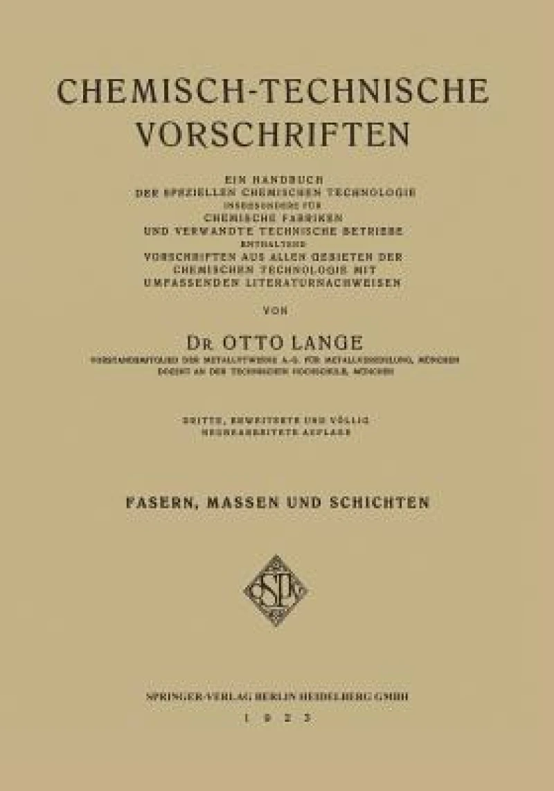 Chemisch-Technische Vorschriften