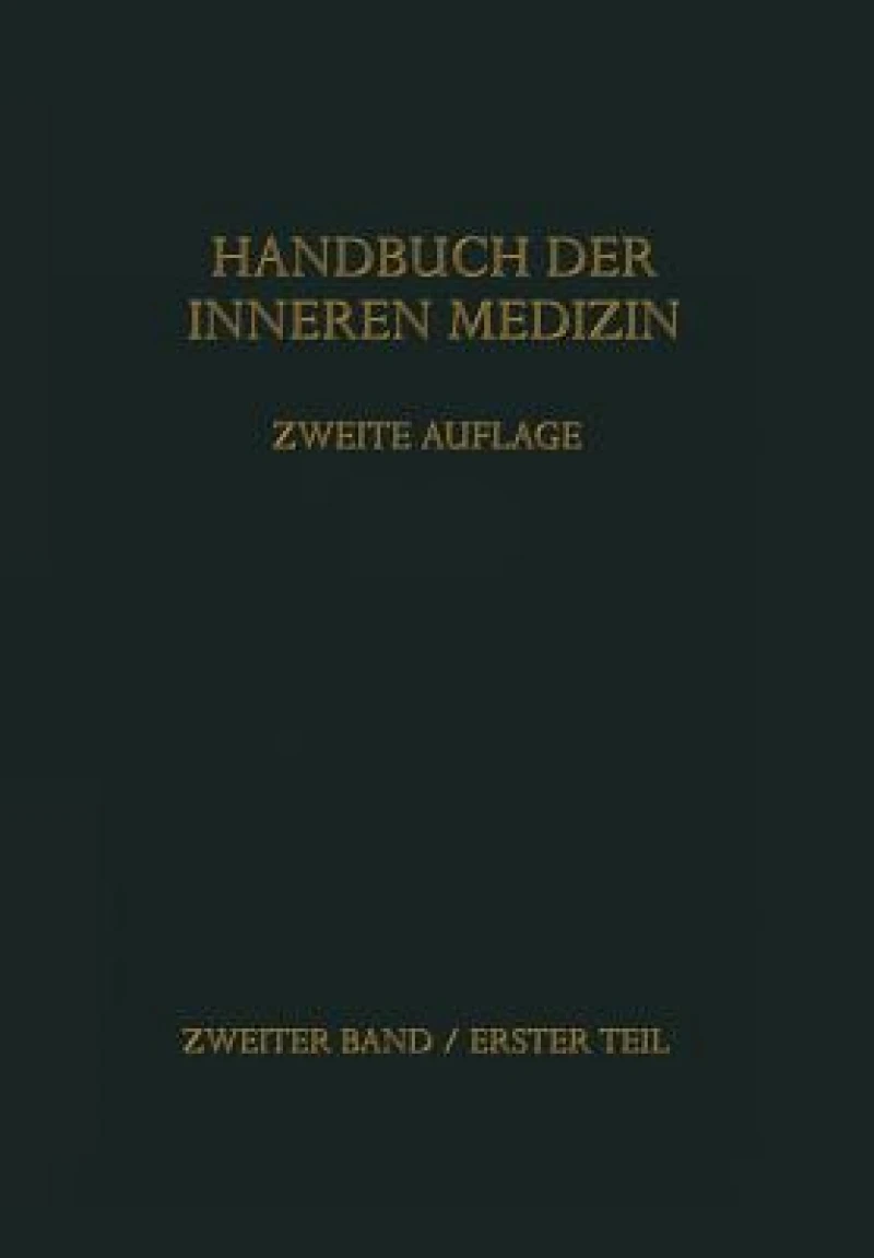 Handbuch der inneren Medizin